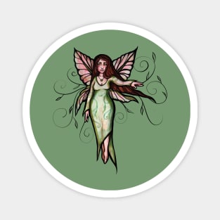 Flower Fairy Goddess Magnet